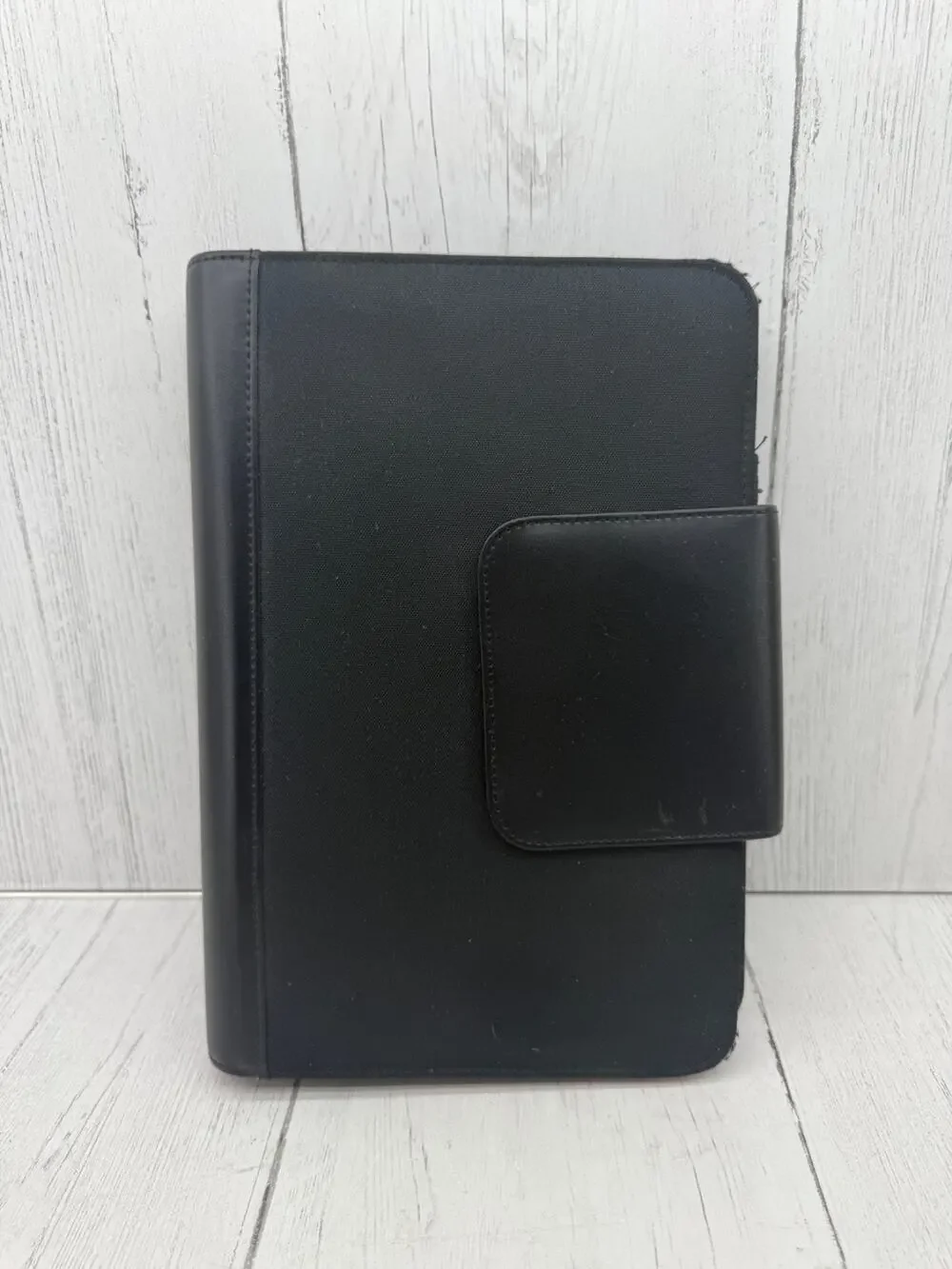 365 Franklin Covey Black Nylon Fabric Organizer Binder Calendar Planner 10